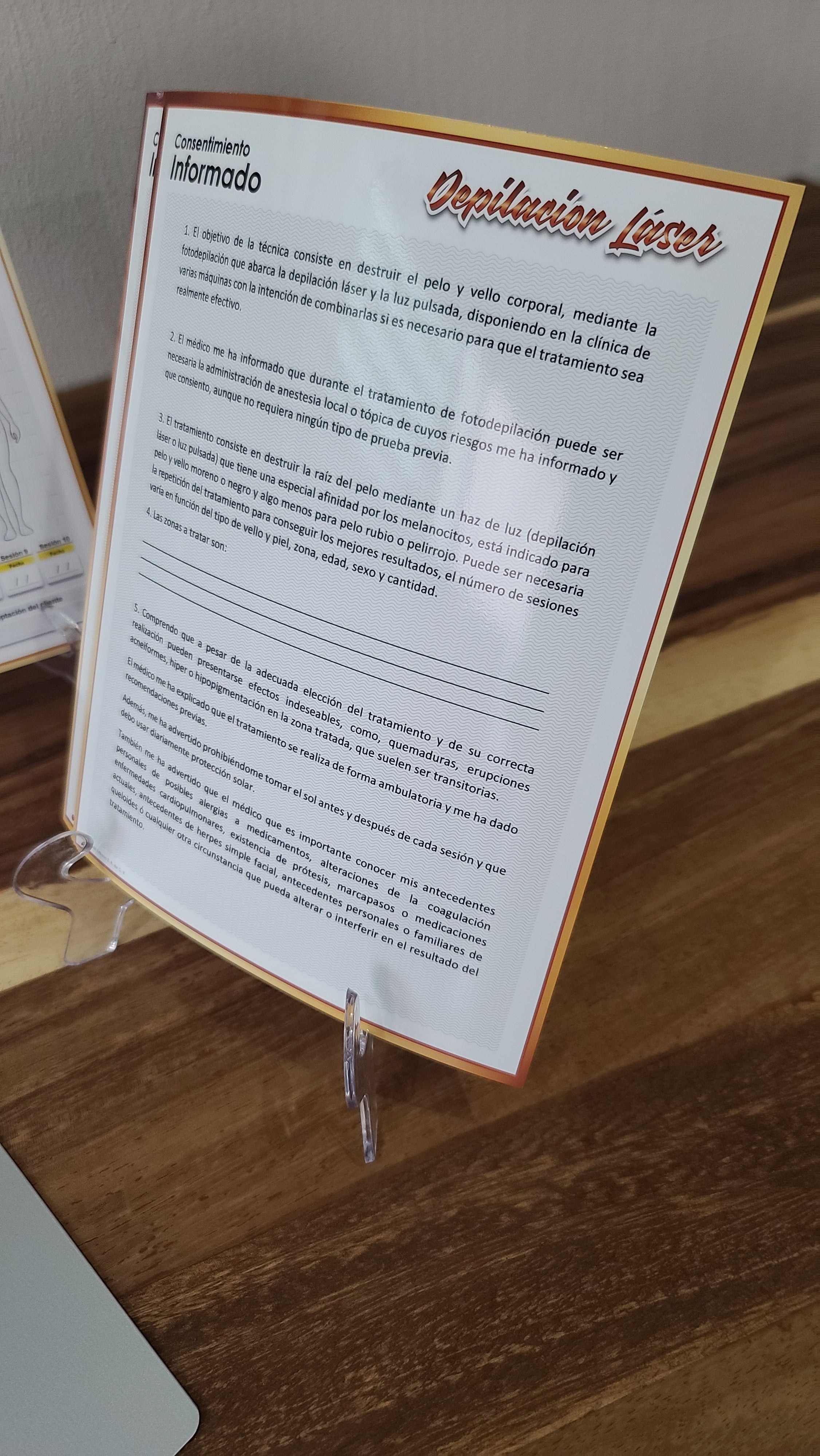 Formatos Imprimibles - Depilación Láser