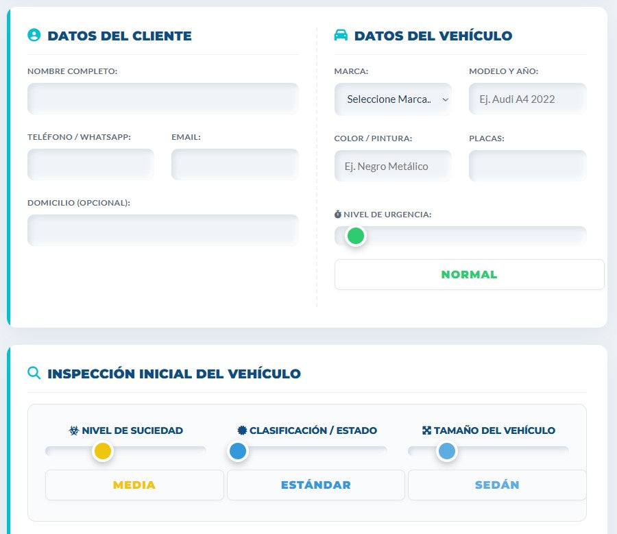 PRESUPUESTO PRO | CARWASH - AUTOLAVADO