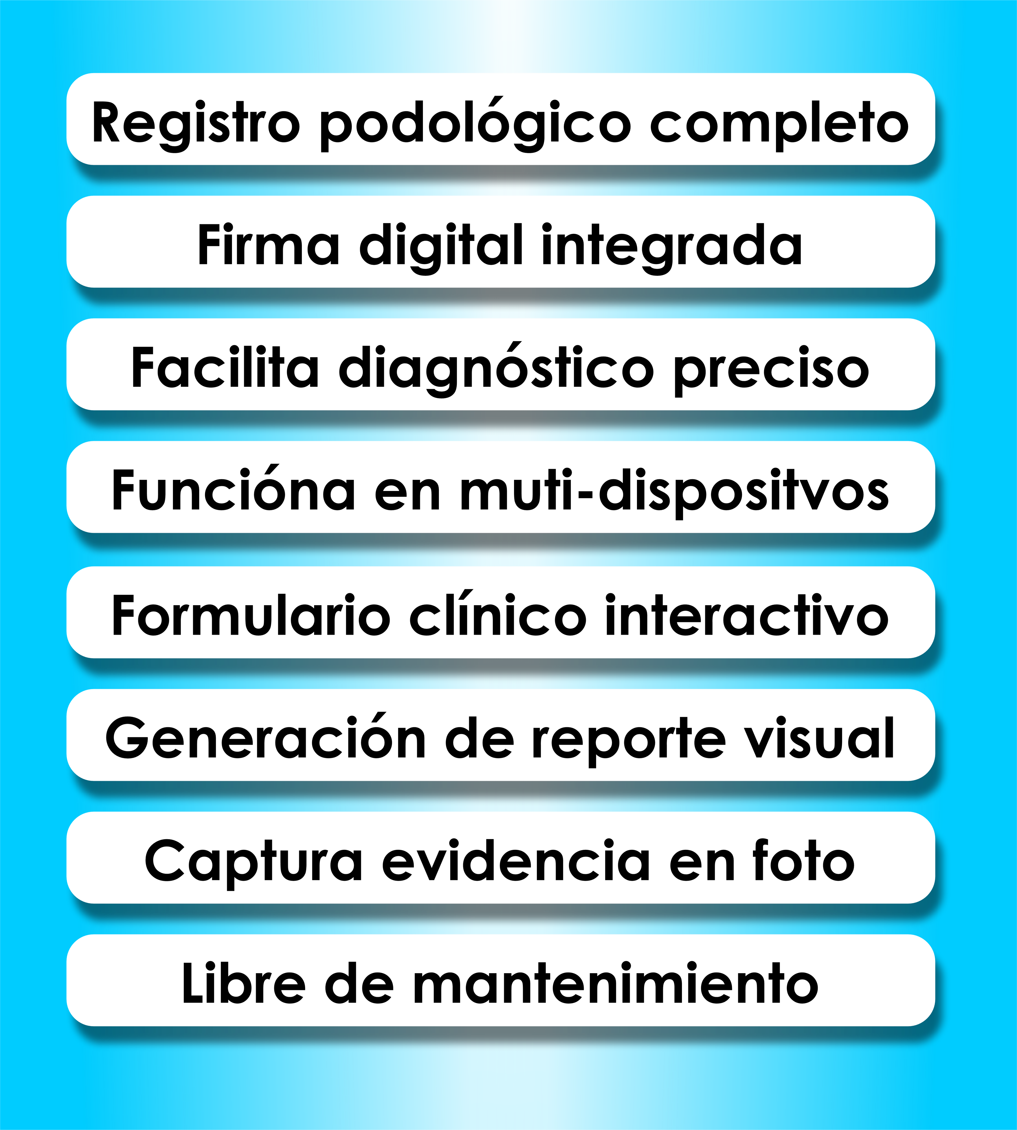 PodologiAPP | Historia Clínica Podológica