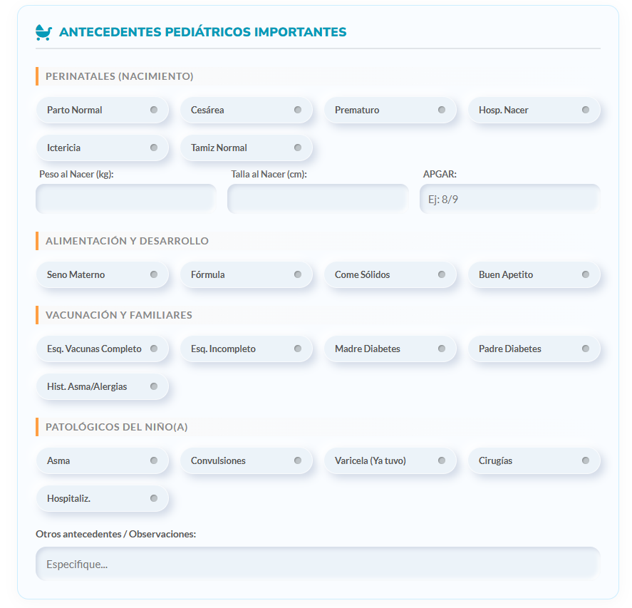 Consulta Práctica | PEDIATRÍA