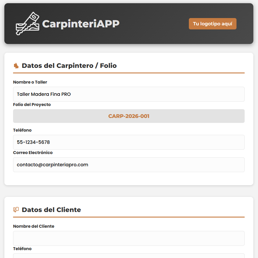 CarpinteriApp
