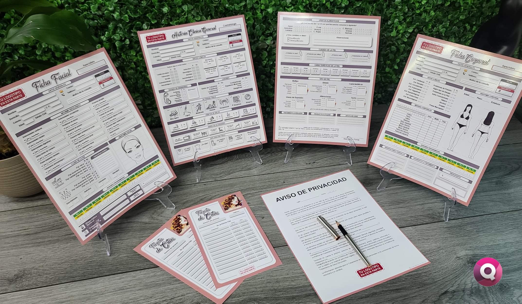 Fichas Imprimibles Cosmetología