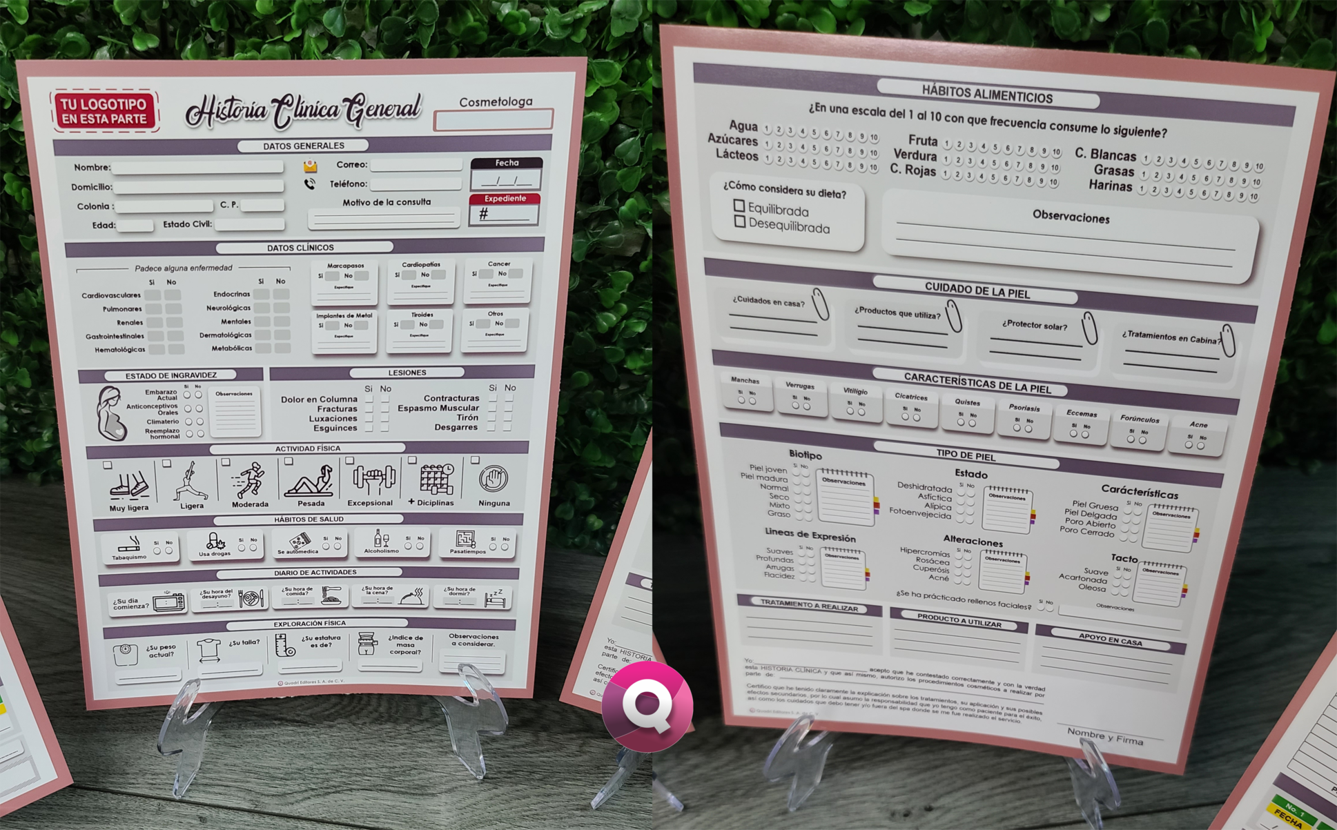 Fichas Imprimibles Cosmetología