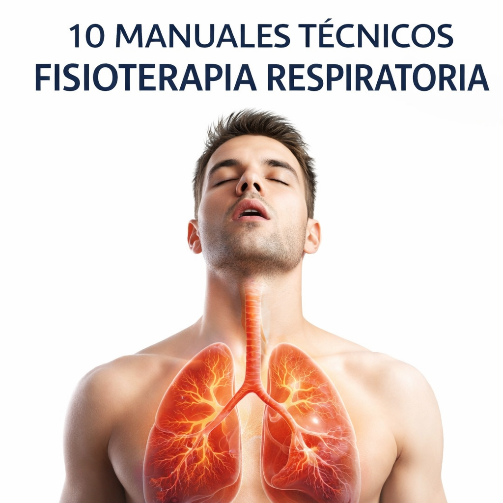 10 Manuales Técnicos en Fisioterapia Respiratoria