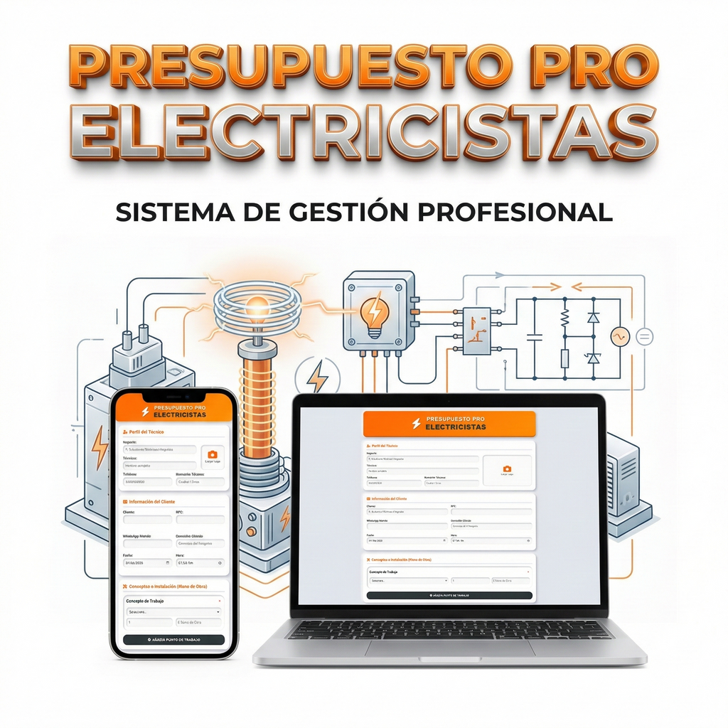 PRESUPUESTO PRO – ELECTRICISTAS