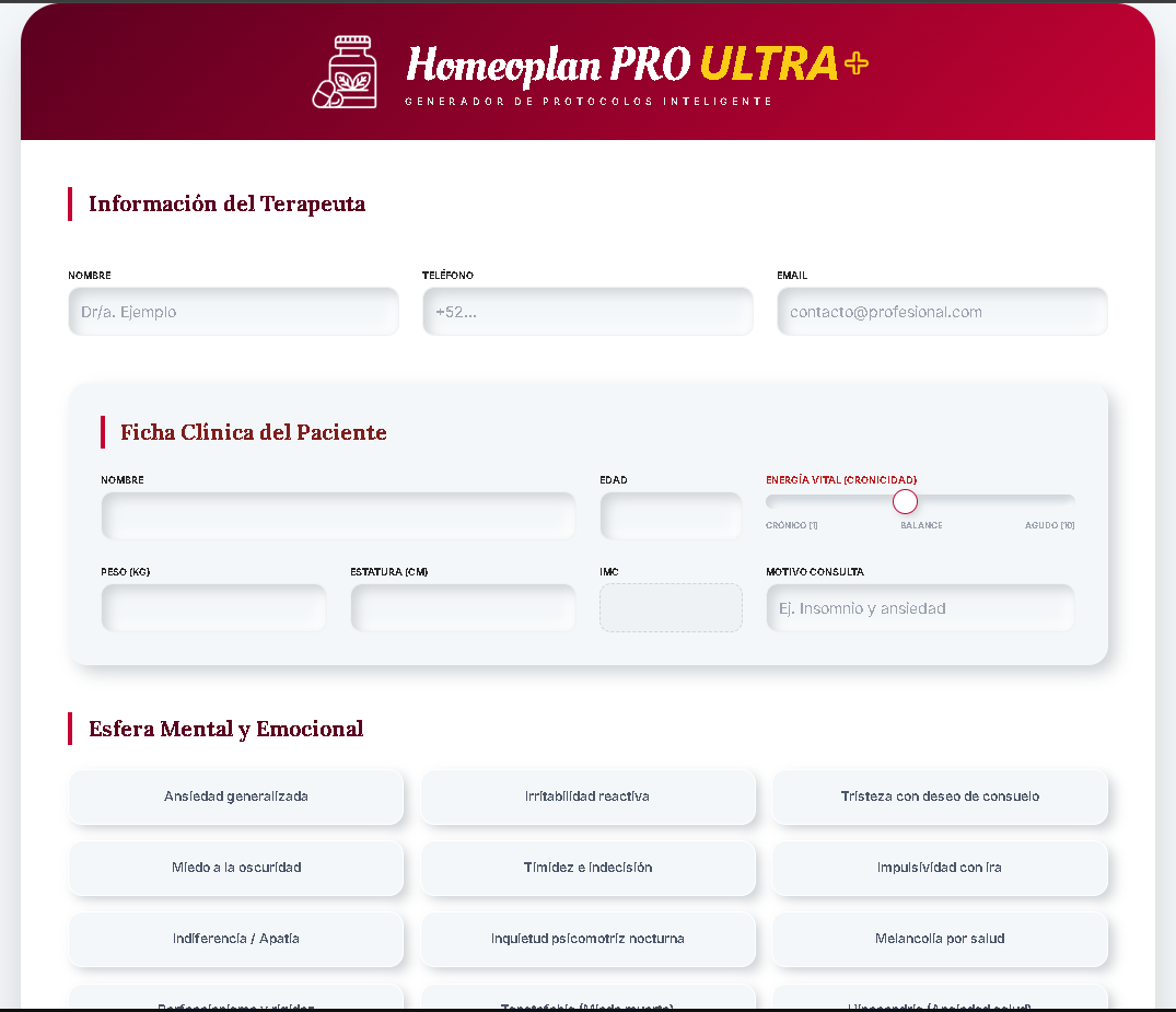 HomeoPlan PRO - ULTRA