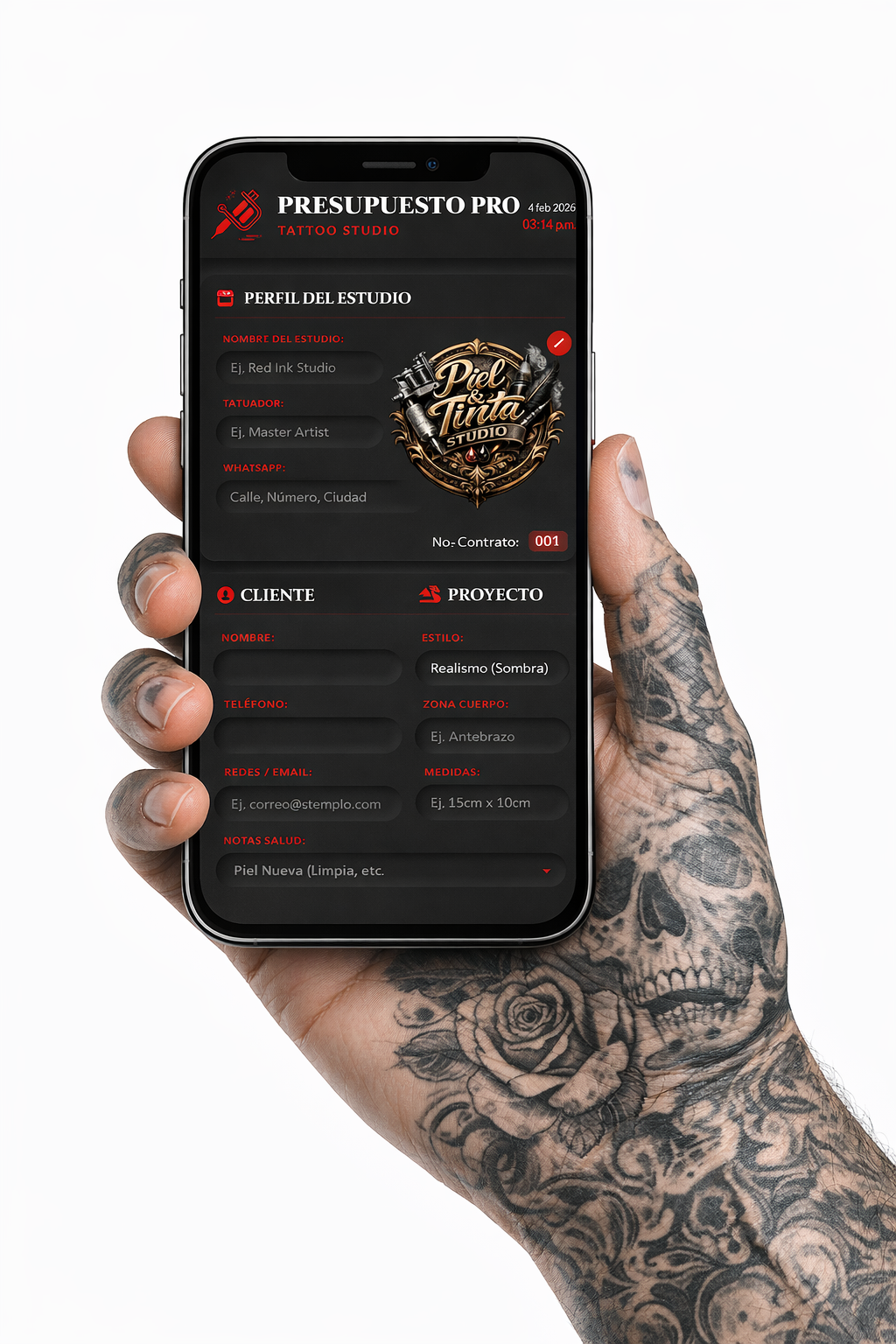 PRESUPUESTO PRO | TATTOO