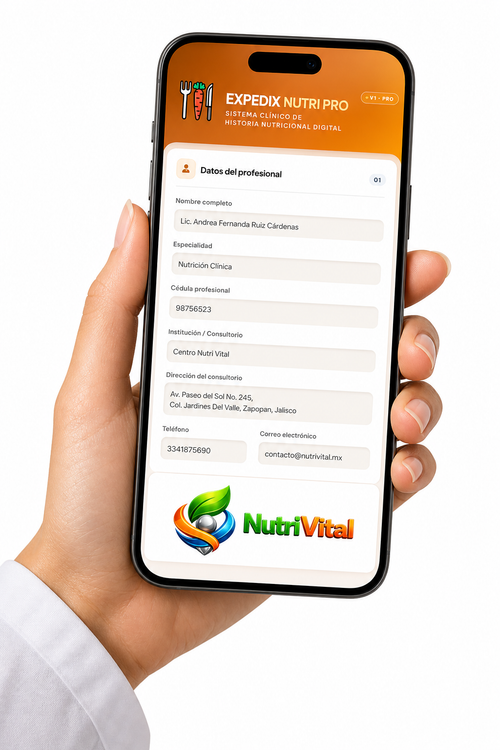 EXPEDIX | HISTORIA CLÍNICA DE NUTRICIÓN