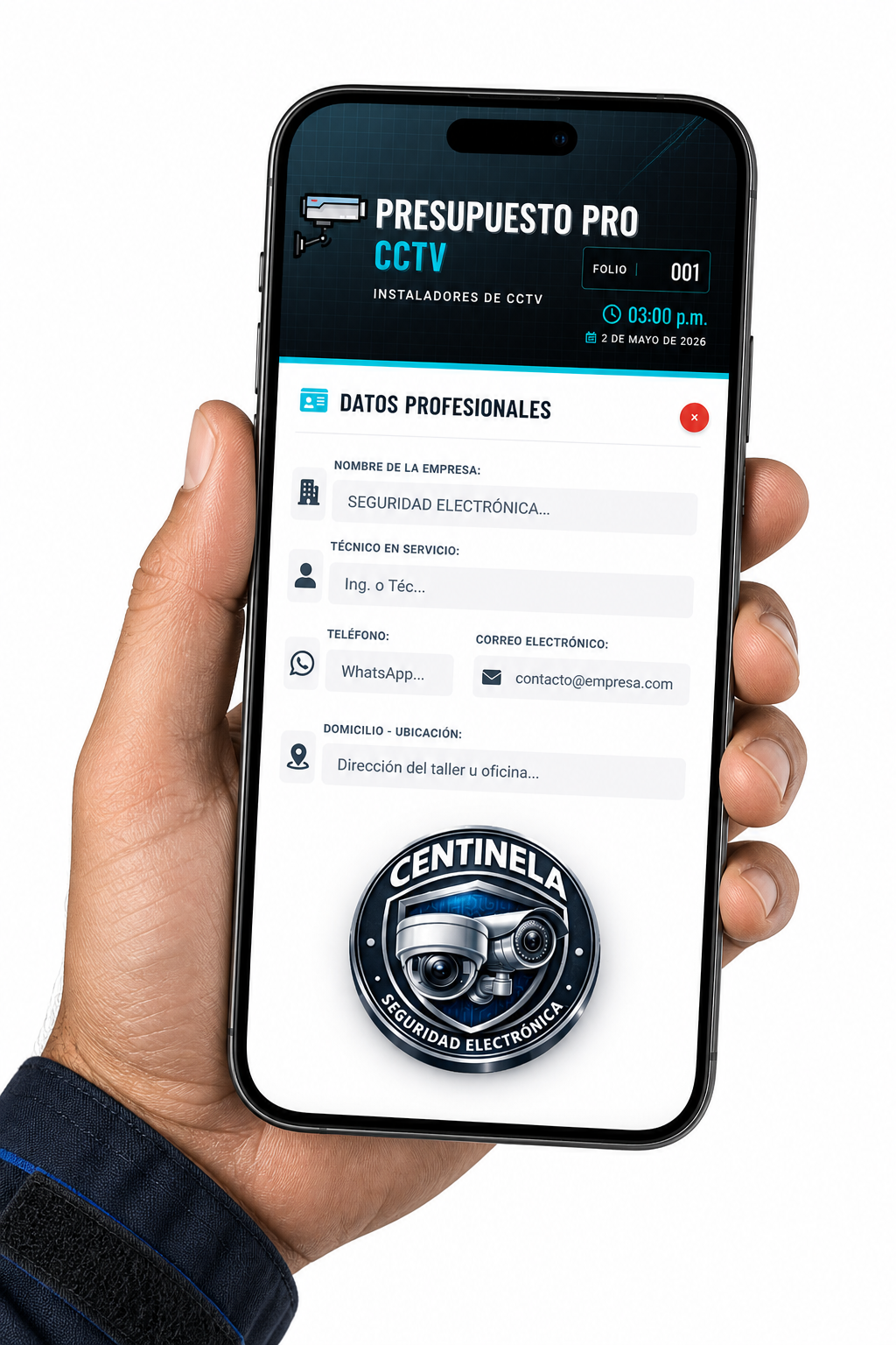Presupuesto PRO | CCTV - INSTALADORES DE CÁMARAS