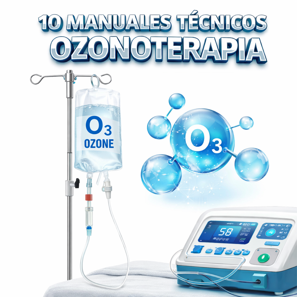 10 Manuales Técnicos de Ozonoterapia
