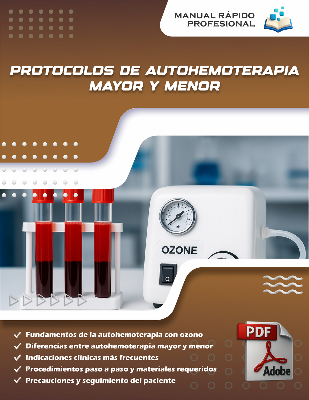 10 Manuales Técnicos de Ozonoterapia