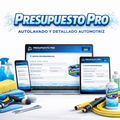 PRESUPUESTO PRO | CARWASH - AUTOLAVADO