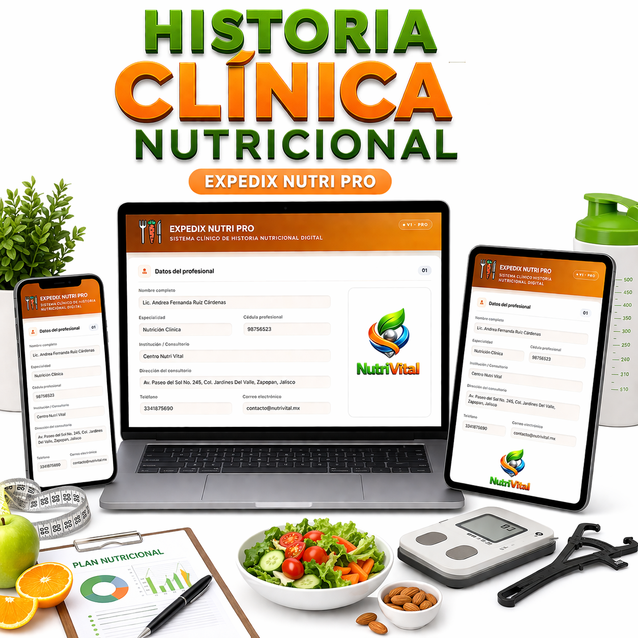 EXPEDIX | HISTORIA CLÍNICA DE NUTRICIÓN