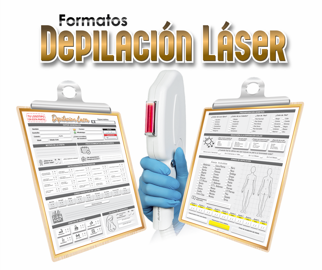 Formatos Imprimibles - Depilación Láser
