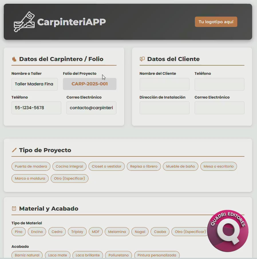 CarpinteriApp