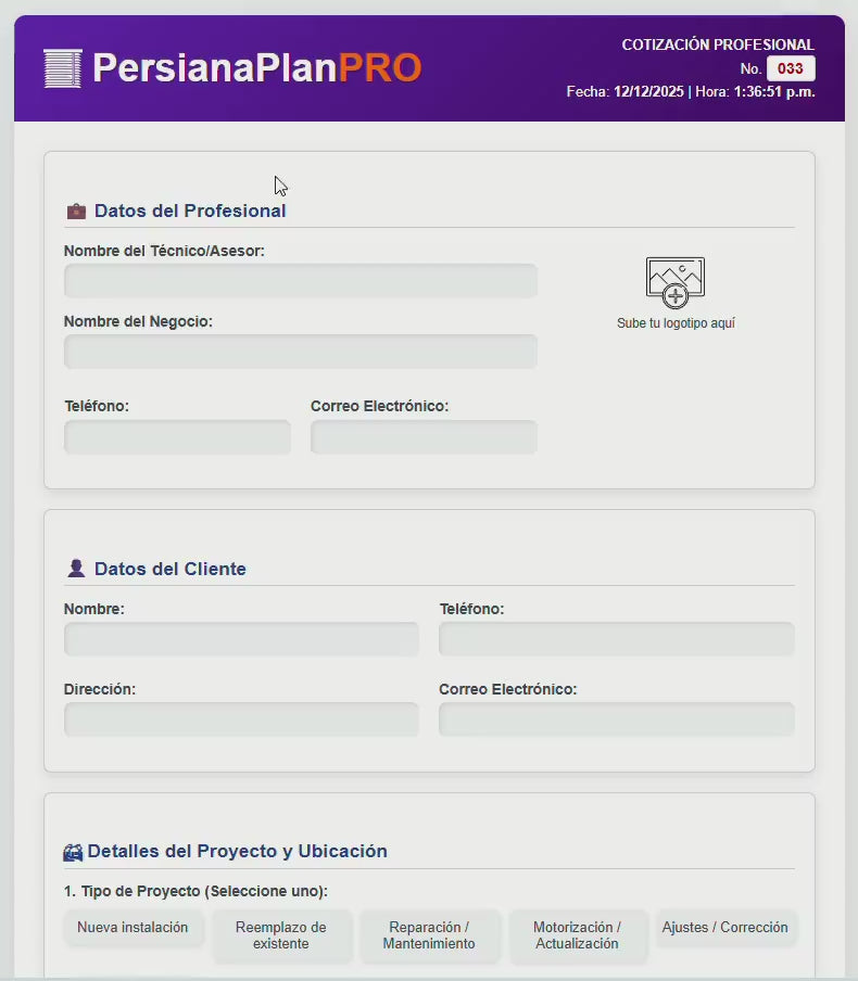 PersianaPlan PRO