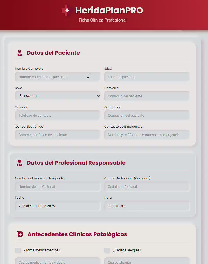 HeridaPlan PRO