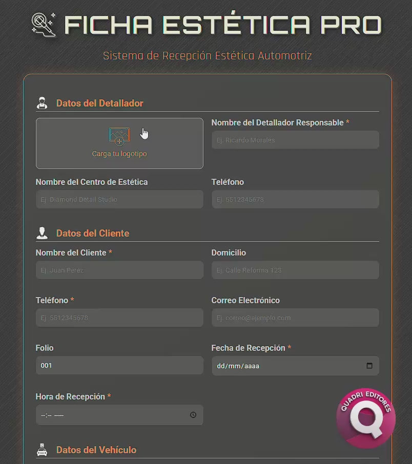 FICHA ESTÉTICA PRO