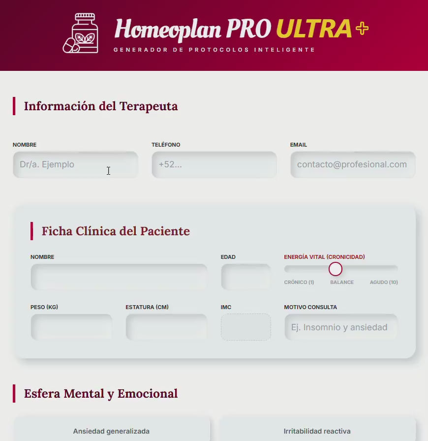 HomeoPlan PRO - ULTRA